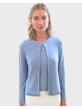 CASHMERE SILK TWINSET with Sequence