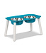 Messy Mutts MESSY MUTTS Elevated Feeder Blue