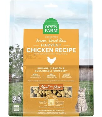 Open Farm OPEN FARM Freezedried Cat Food Morsels Harvest Chicken