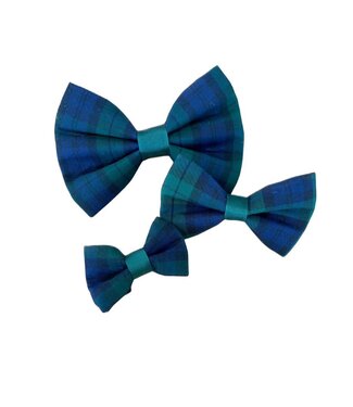 Chuckle Hounds CHUCKLE HOUNDS Bow Tie Blackwatch Plaid