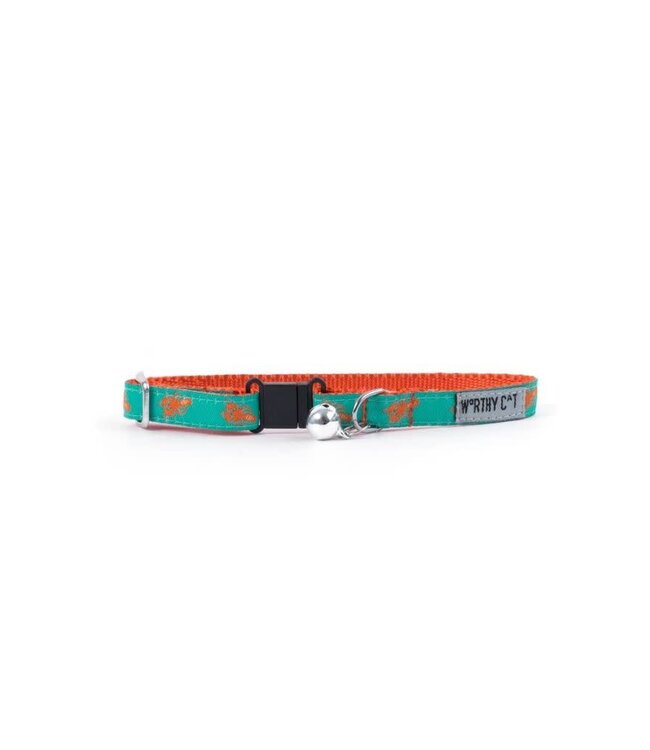 WORTHY DOG Cat Collar Lobster