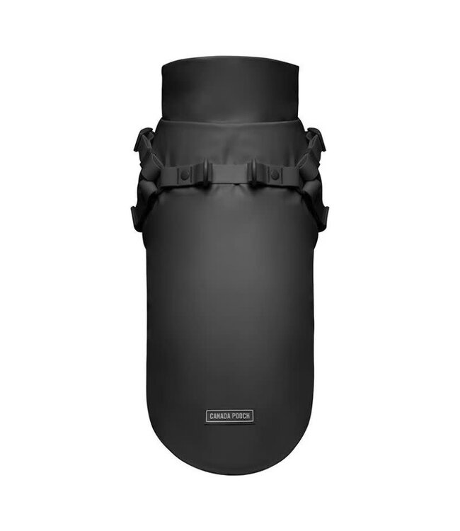 CANADA POOCH Harness Raincoat Black