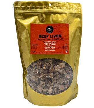 FISH & BONE FISH & BONE Freeze-dried Beef Liver Treats