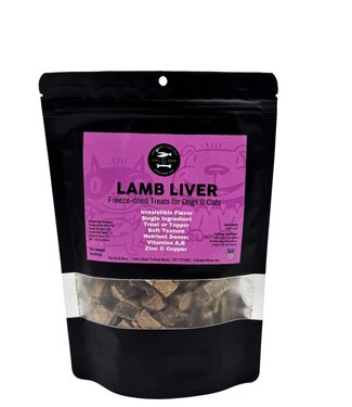 FISH & BONE FISH & BONE Freeze-dried Lamb Liver Treats