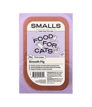 SMALLS SMALLS Gently Cooked Cat Food Smooth Pig 5 OZ
