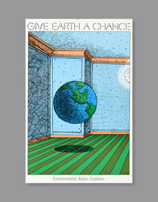 Milton Glaser: Give Earth a Chance, 1970