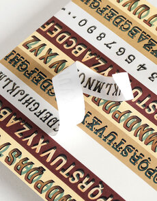 Vintage Alphabets Labels, Stickers, & Tapes Book
