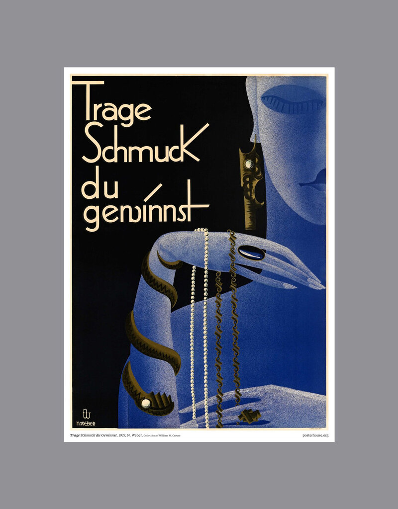 Trage Schmuck du Gewinnst Print