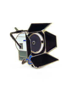 4K HMI Light Enamel Pin