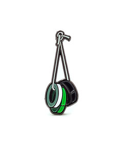 Gaff Tape Roll Enamel Pin