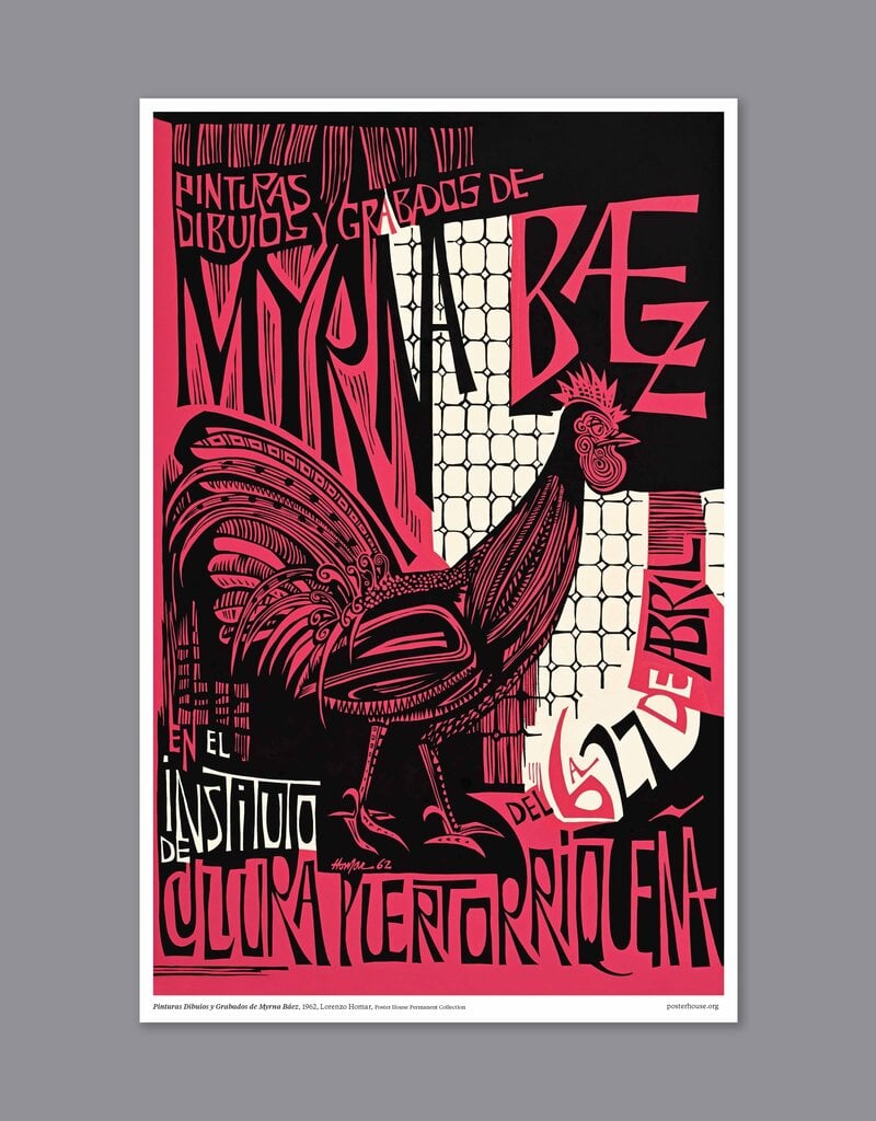 Myrna Báez Print