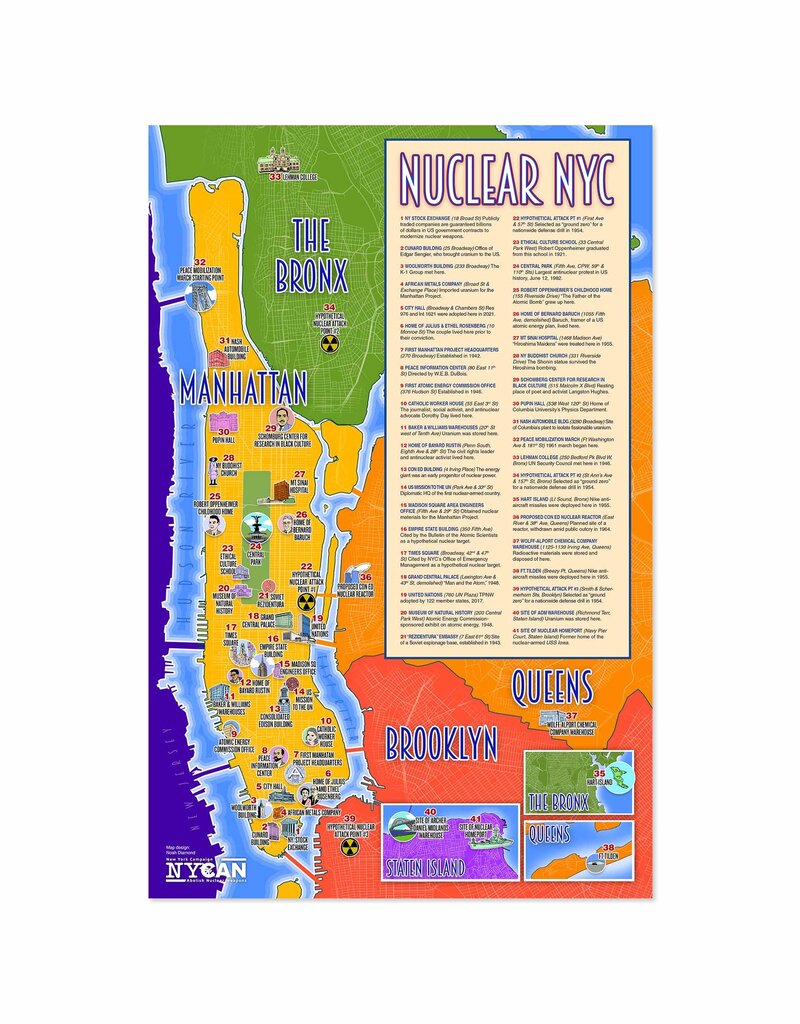 Nuclear NYC Map