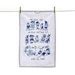 Sa Boothroyd Tea Towel - Book Club
