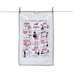 Sa Boothroyd Tea Towel - Cocktails