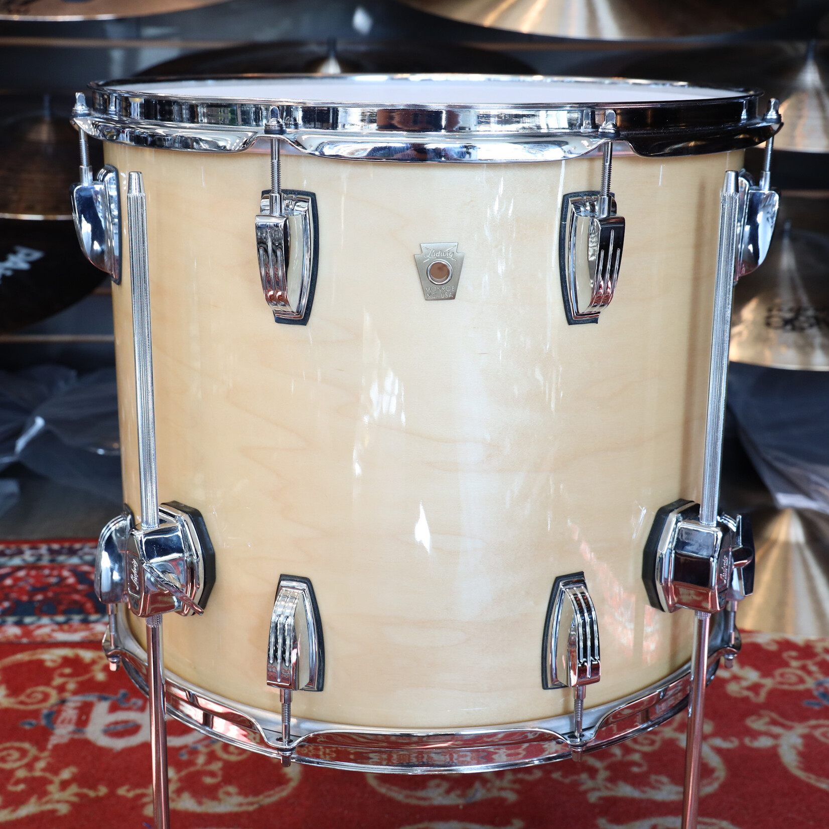 Ludwig Used Ludwig Classic Maple Floor Tom 14x16" (Modified) Natural Finish